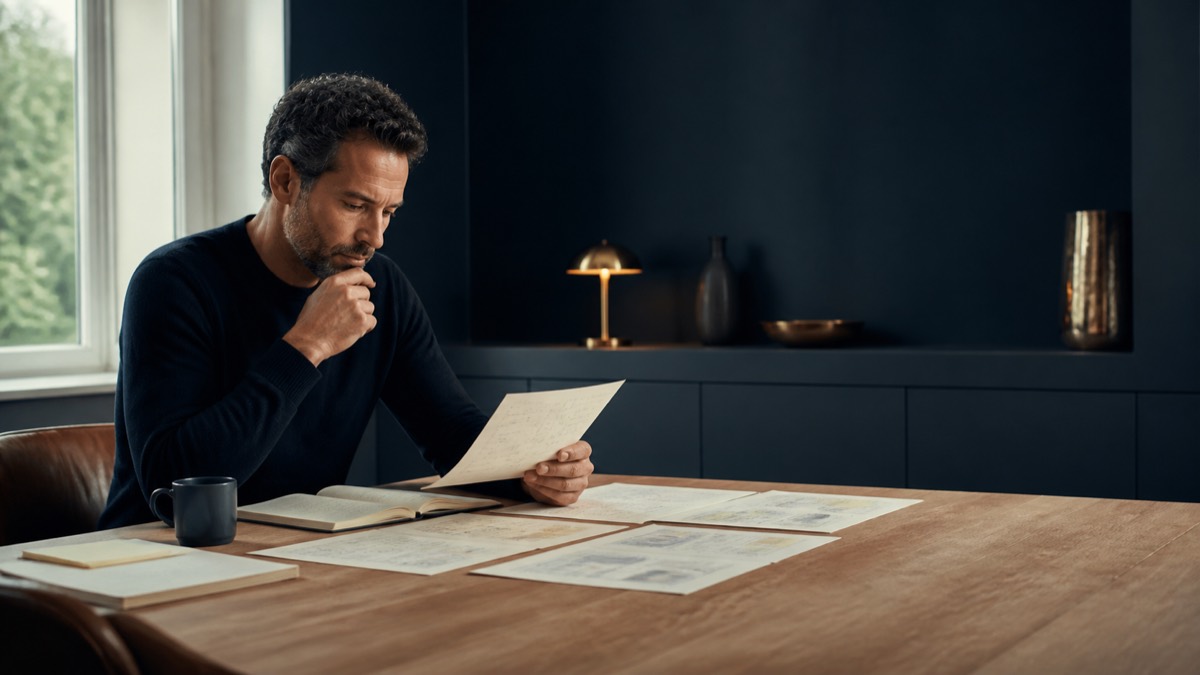 Ondernemer onderzoekt en ordent haar zakelijke keuzes